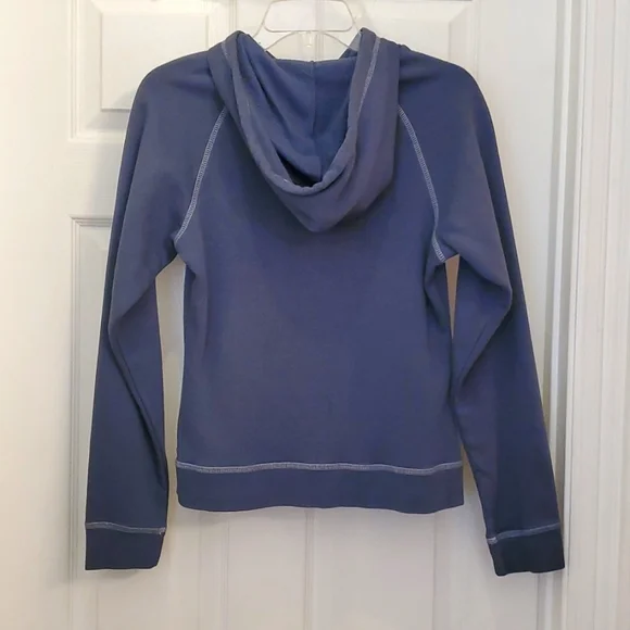 Nike Athletics Women's Small Blue Logo Hoodie - Picture 2 of 2